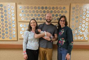 Ross Family with Baby Murphy and Dr Megan Jewell Barton Health.jpg 1024x768