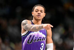 jan 17 2026 dallas texas usa utah jazz guard