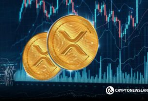 xrp trades near 1 45 support as bitcoin fractal comparison emerges