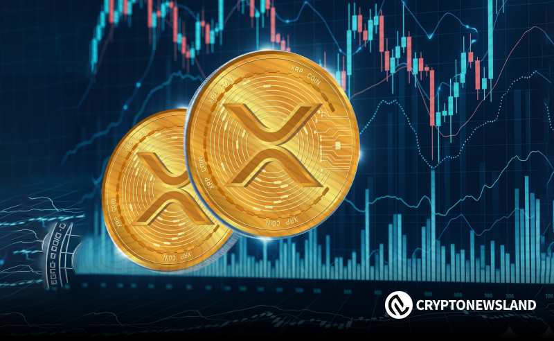 xrp trades near 1 45 support as bitcoin fractal comparison emerges