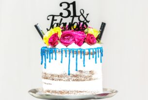 birthday cake with age