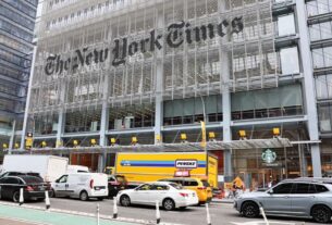 new york times sues