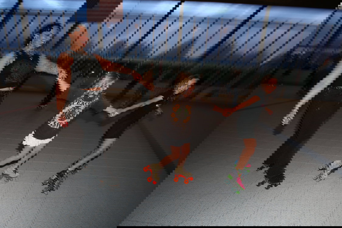 Roller skating Bend Pavilion