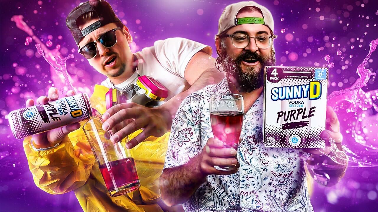 SunnyD Vodka Seltzer PURPLE Apr 2026 Featured