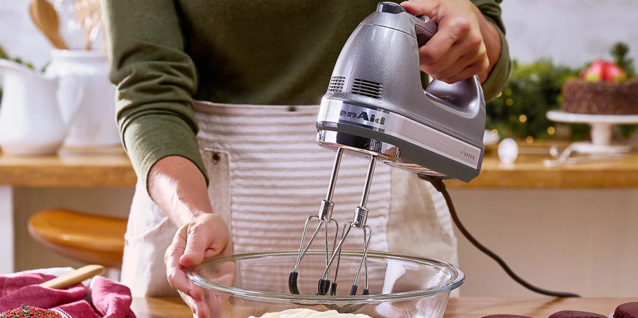 kitchenaid hand mixer qvc