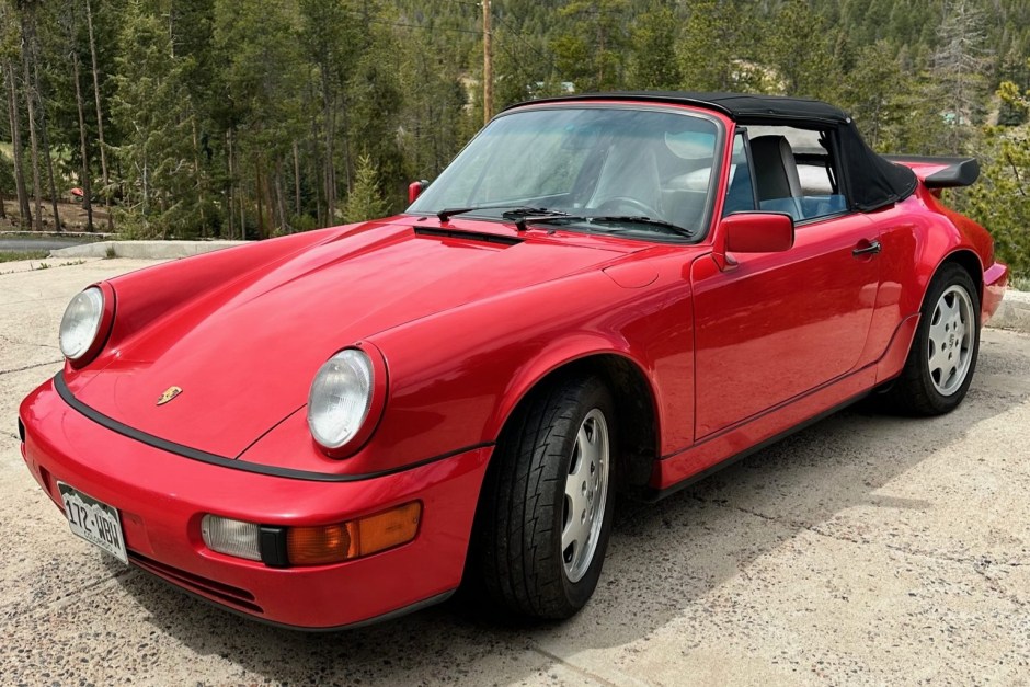 1991 Porsche 911 Carrera 2 Cabriolet at No Reserve