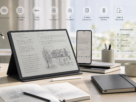 tablet and phone showing ai note transcription translation and conversion