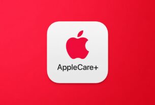 AppleCare Bright Red