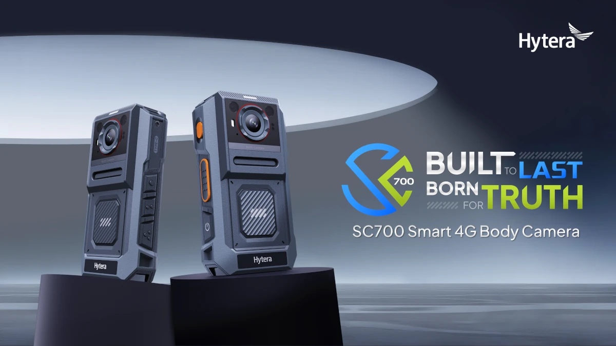 Hytera Debuts SC700 Smart 4G Body Camera at CCW 2026 1 Meeting Hytera SC700 Smart LTE Body Camera EN 202602071