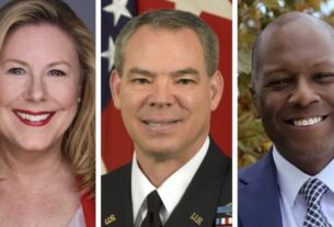 Republican U.S. Senate candidates Kim Farington Bert Mizusawa and David Williams scaled e1784143951182