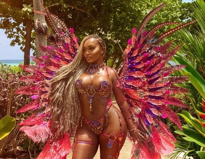 Feathered Royalty, Act Accordingly! A Gallery Of Flawlessly Feathered Hot Gals Who Set Di Road ABLAZE At Crop Over 2026 1 17863842499506