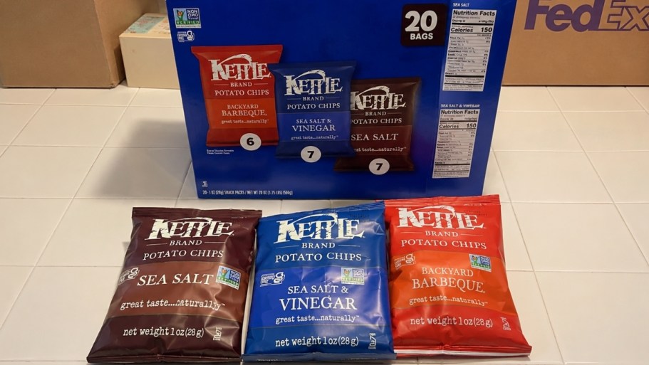 kettle brand chips variety pack